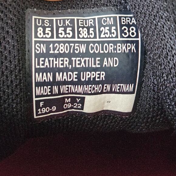 Skechers Go Run Consistent Sneakers Womens Black & Pink Athletic Shoes Size 8.5 - Picture 4 of 16